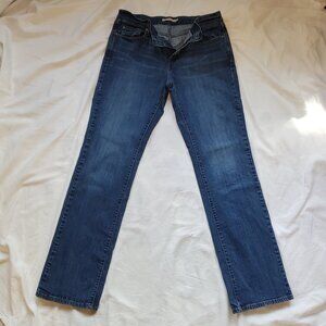 Levi's  straight leg 505 women's 12 blue jeans
